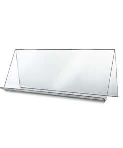 Uppstillingastandur / skáhilla akrýl - há