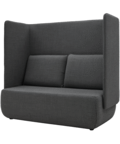 Opera sófi með háu baki, grár