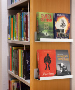 Stálhillur á vegg eða endagafl - hvítar (3 stærðir)