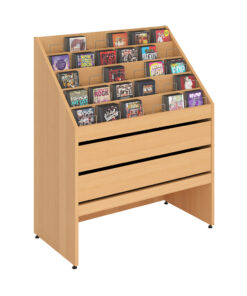 Malmö hirsla með skúffum - beyki