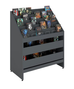 Malmö hirsla með skúffum - dökkgrá