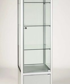 Sýningarturn - læsanlegur og á hjólum